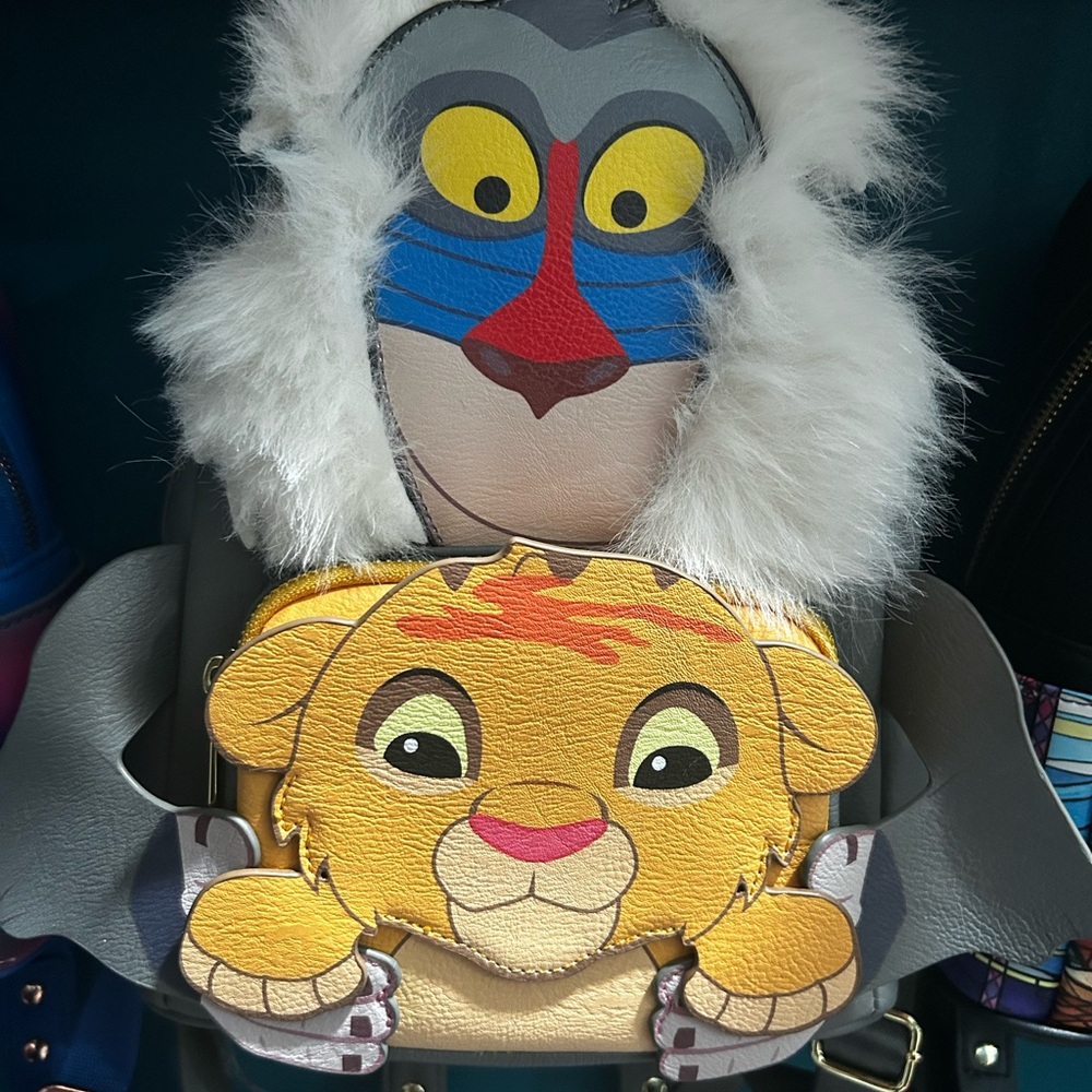 Rafiki & Simba Loungefly bag